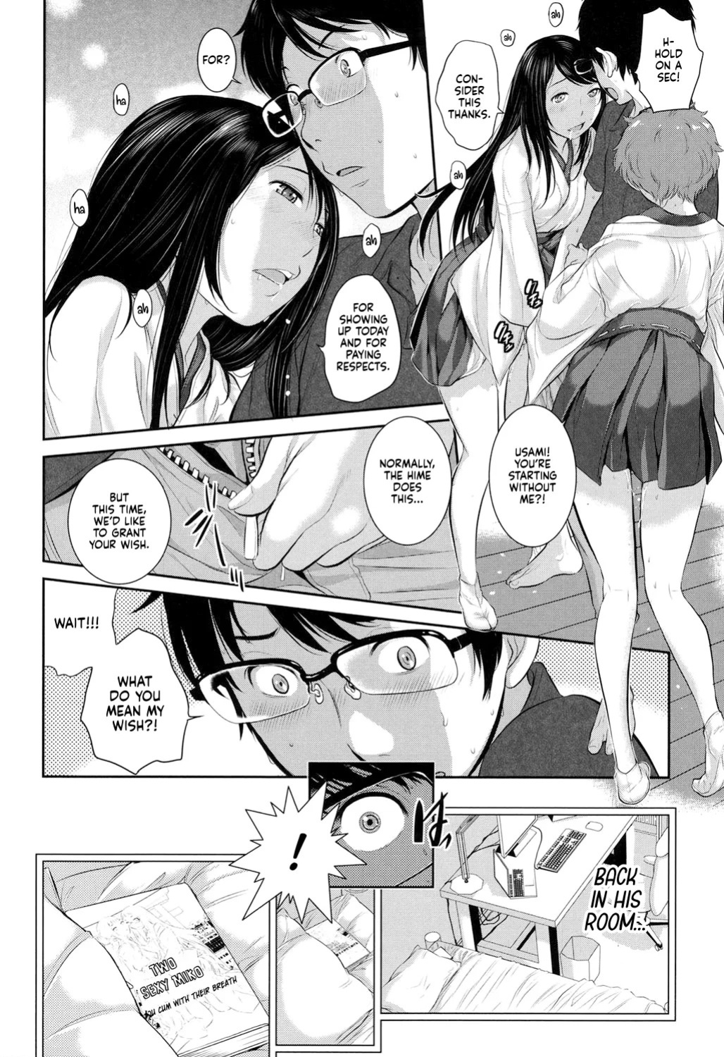 [Harazaki Takuma] Miko-teki Renai no Susume | The Miko's Guide to Love [English] [RyuugaTL] [Digital]