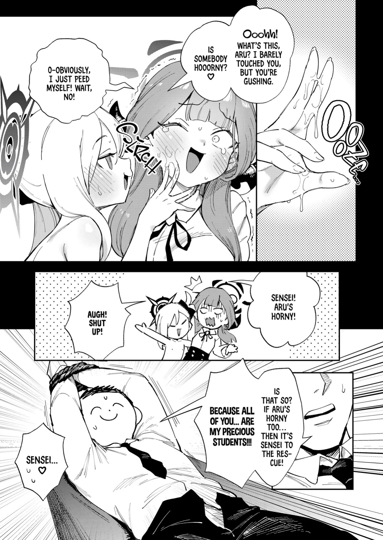 [Chouzankai (TER)] Sensei to Seito no Kankei tte Konna ni mo Open nanoo!? | Sensei's Office After Hours (Blue Archive) [English] [Summer Salt] [Decensored] [Digital]