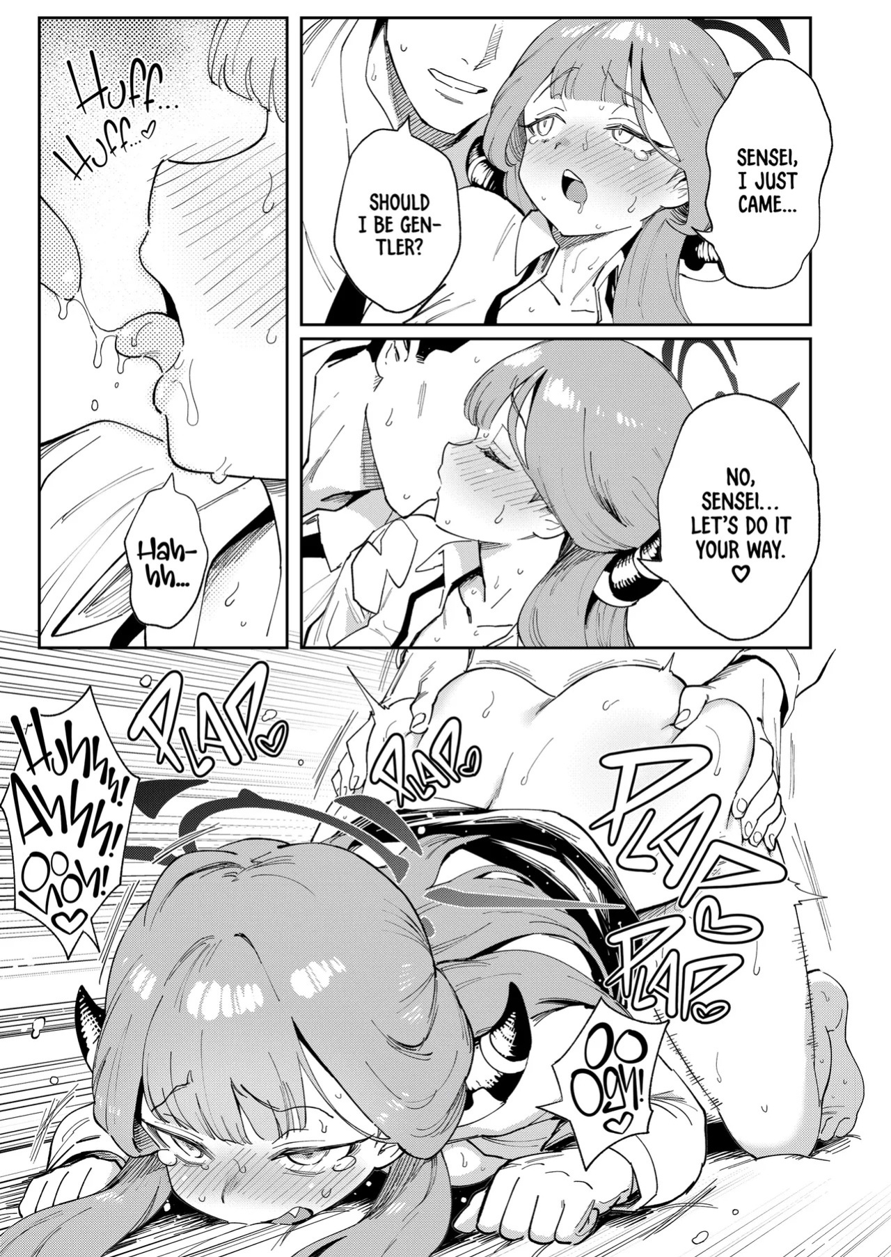 [Chouzankai (TER)] Sensei to Seito no Kankei tte Konna ni mo Open nanoo!? | Sensei's Office After Hours (Blue Archive) [English] [Summer Salt] [Decensored] [Digital]