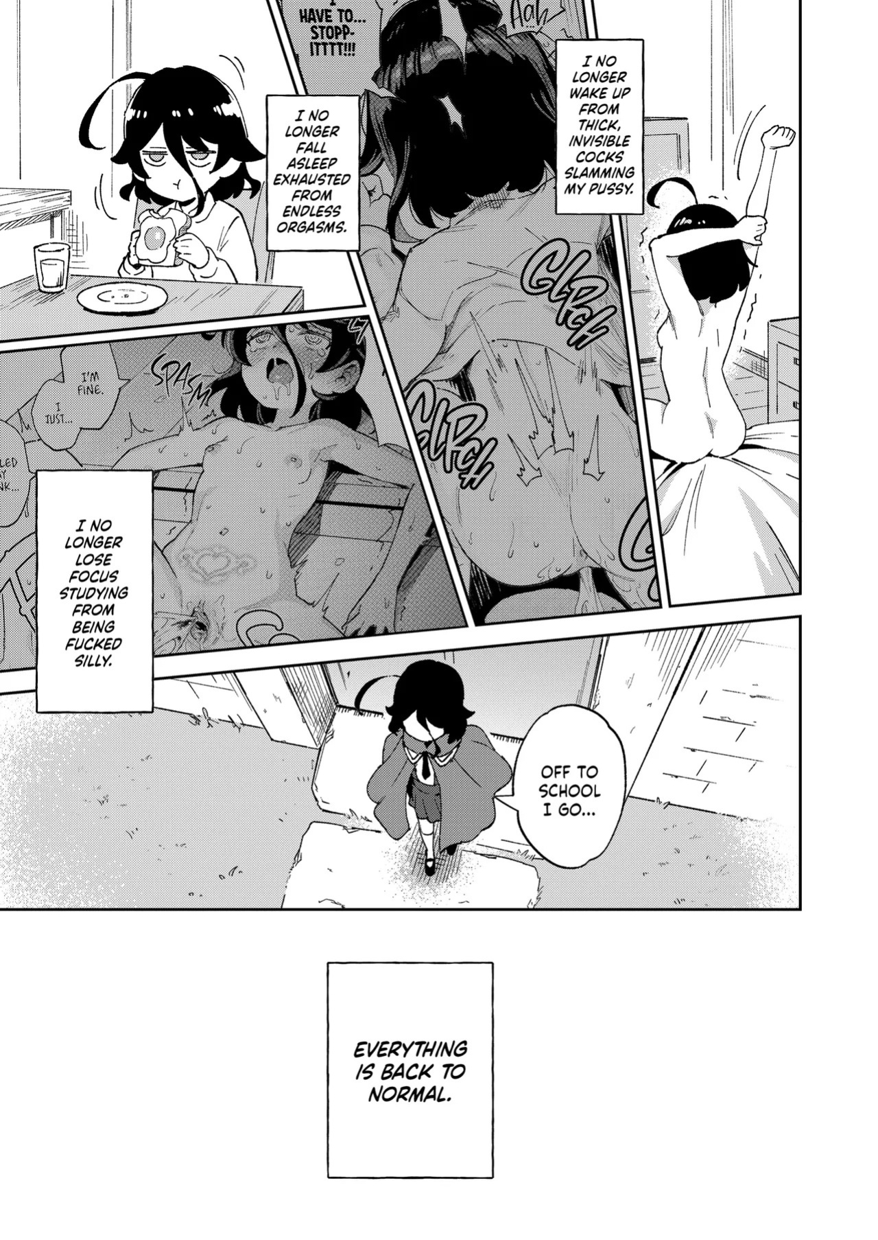 [Chouzankai (TER)] Onaho Uri no Shoujo 2 ~Waruiko to Papa no Eroi Manga~ | THE LITTLE ONAHOLE GIRL 2 Den Lille Pige med Gummikusserne [English] [J18] [Decensored] [Digital]