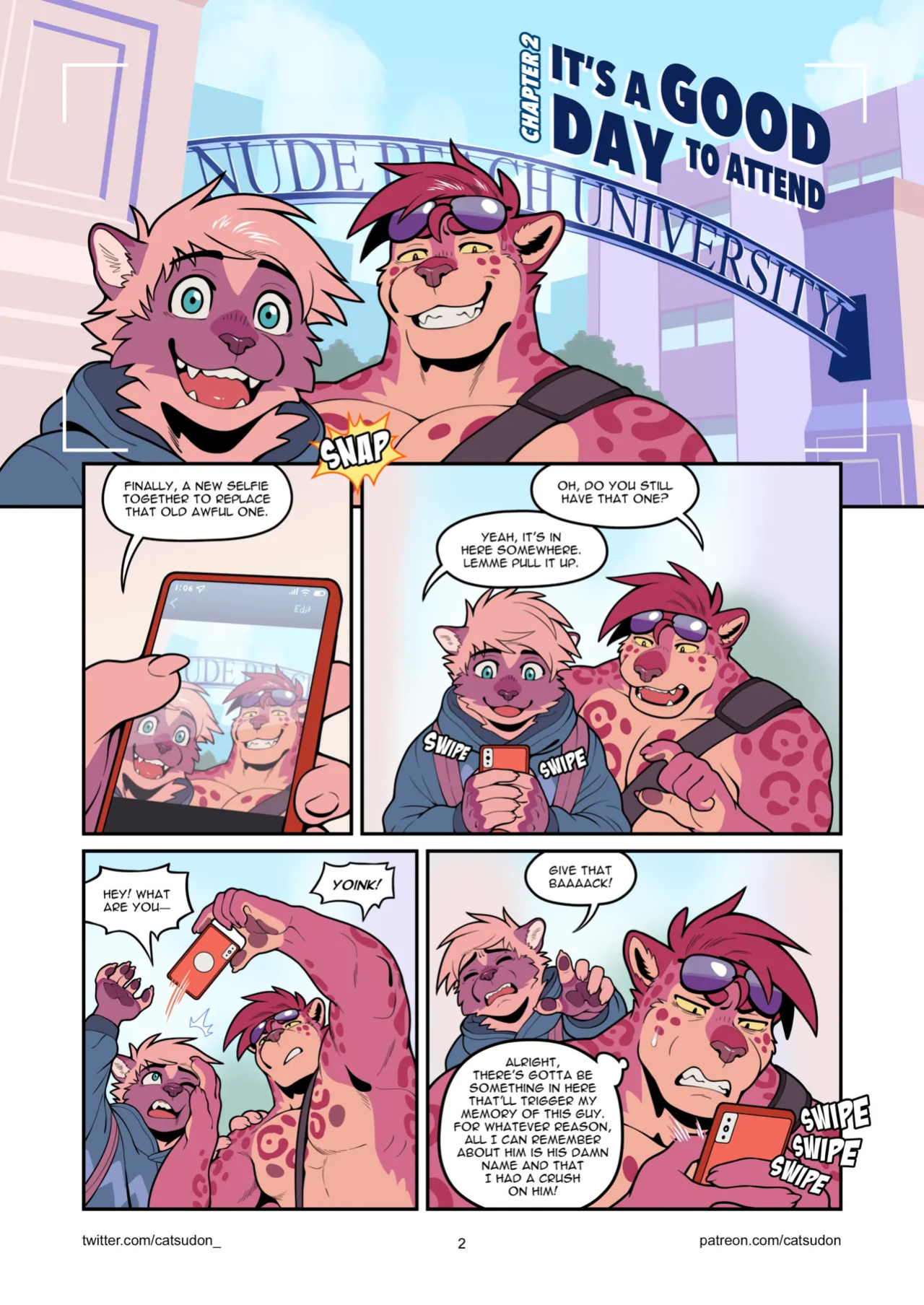 [Catsudon] Chapter 2: It's A Good Day To Attend University