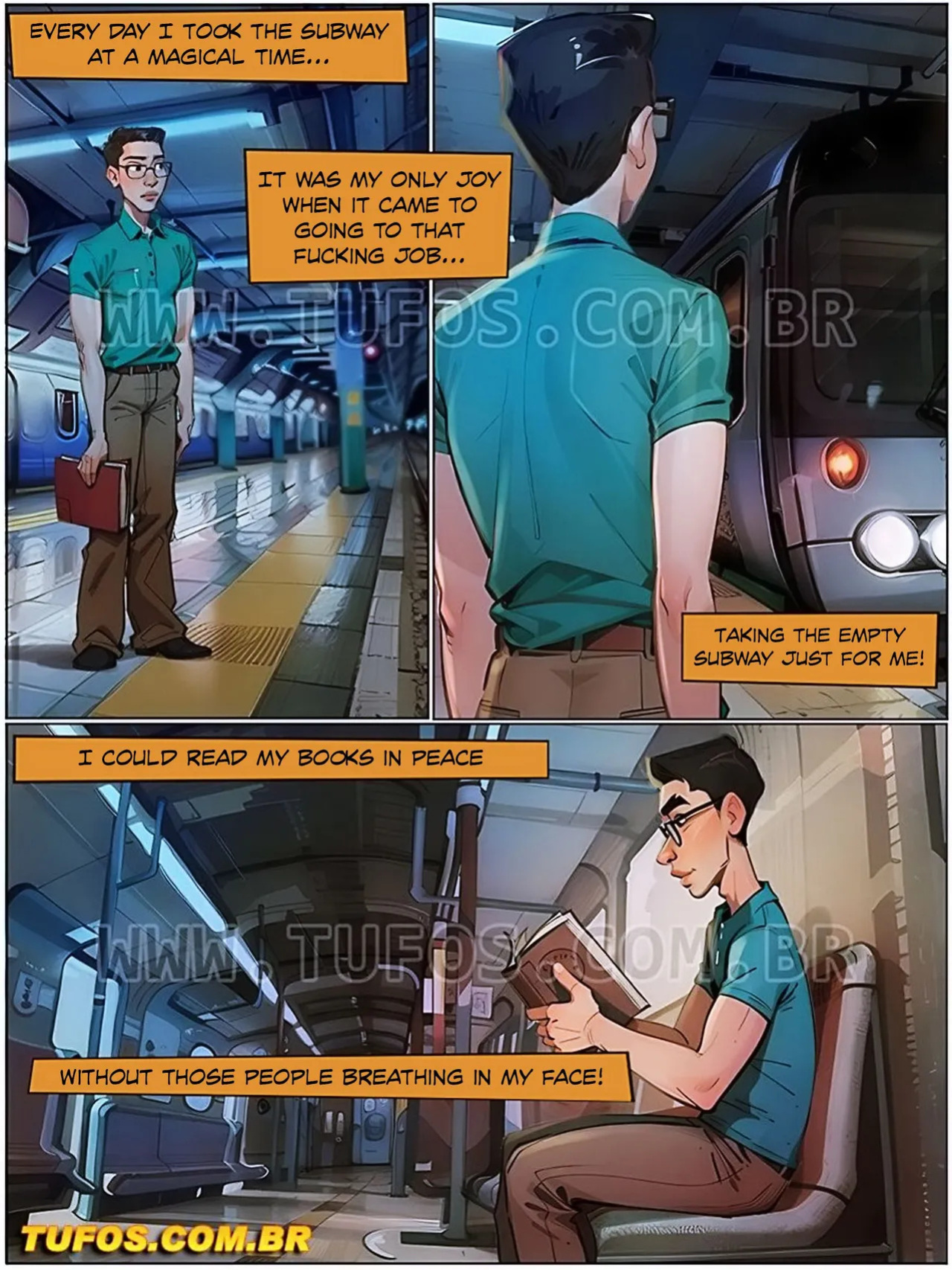 [Tufos] Enjoying The Sweet Life 02 - Light at the end of the train (ENG)