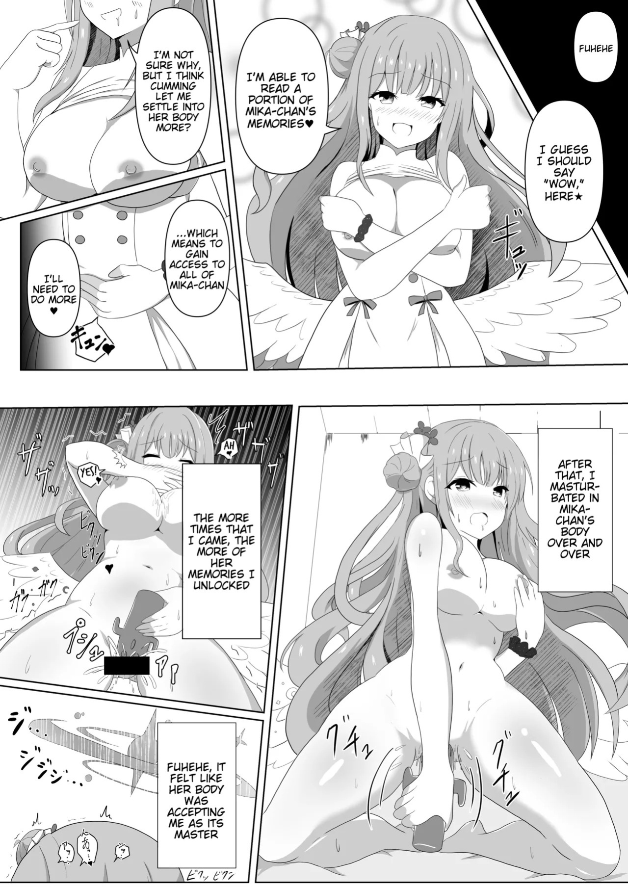 [Tanano Omochi] Mika-chan no Tame ni, Onaru ne (Blue Archive) [Digital] [English] [Tigoris Translates]