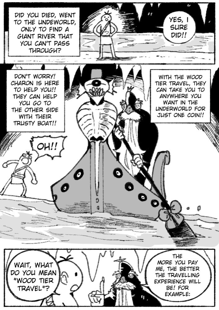 [Wanderjegson] Charon: Underworld's Greedy Ferrywoman