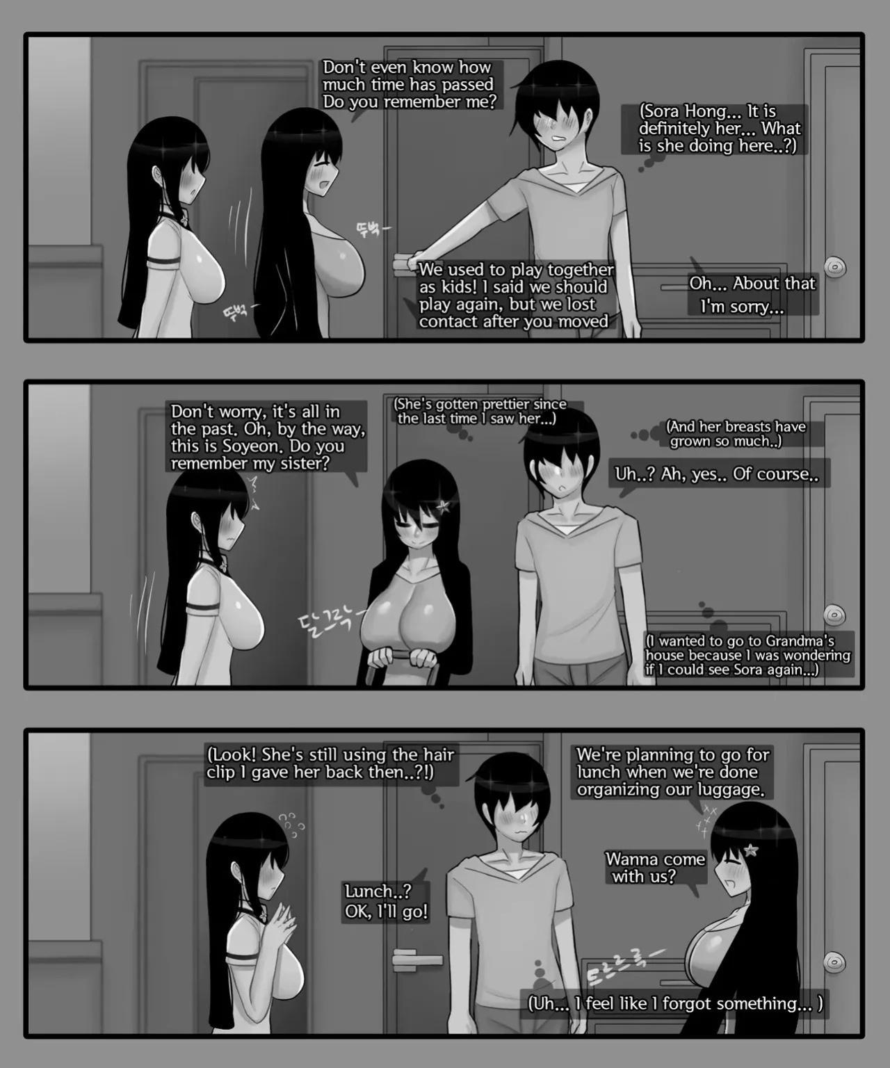 [BlackGG] Sora&Soyeon 1-3 (Bad Ending) [English]
