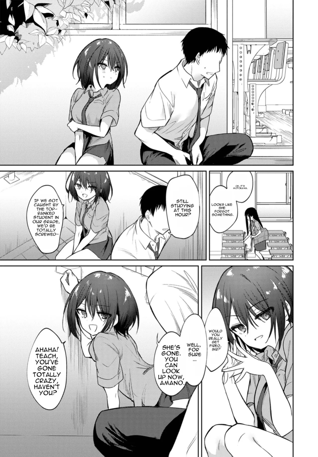 [Nogiwa Kaede] Nee, SENSEI | (COMIC BAVEL 2021-01) [Digital] [MTL]