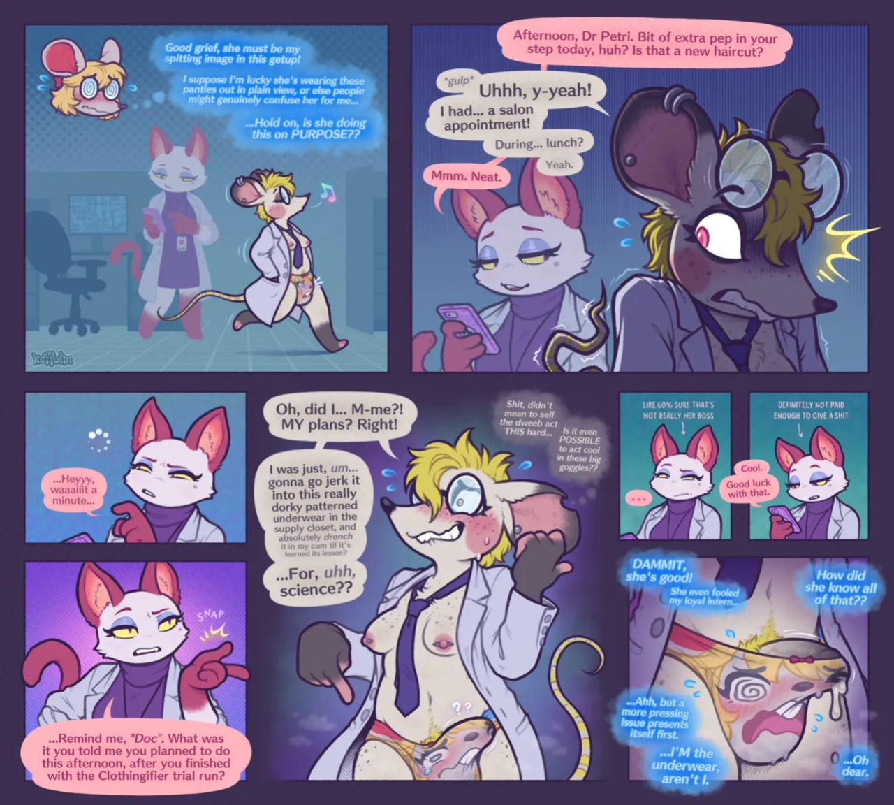 [Keffotin] Labrats and Lingerie
