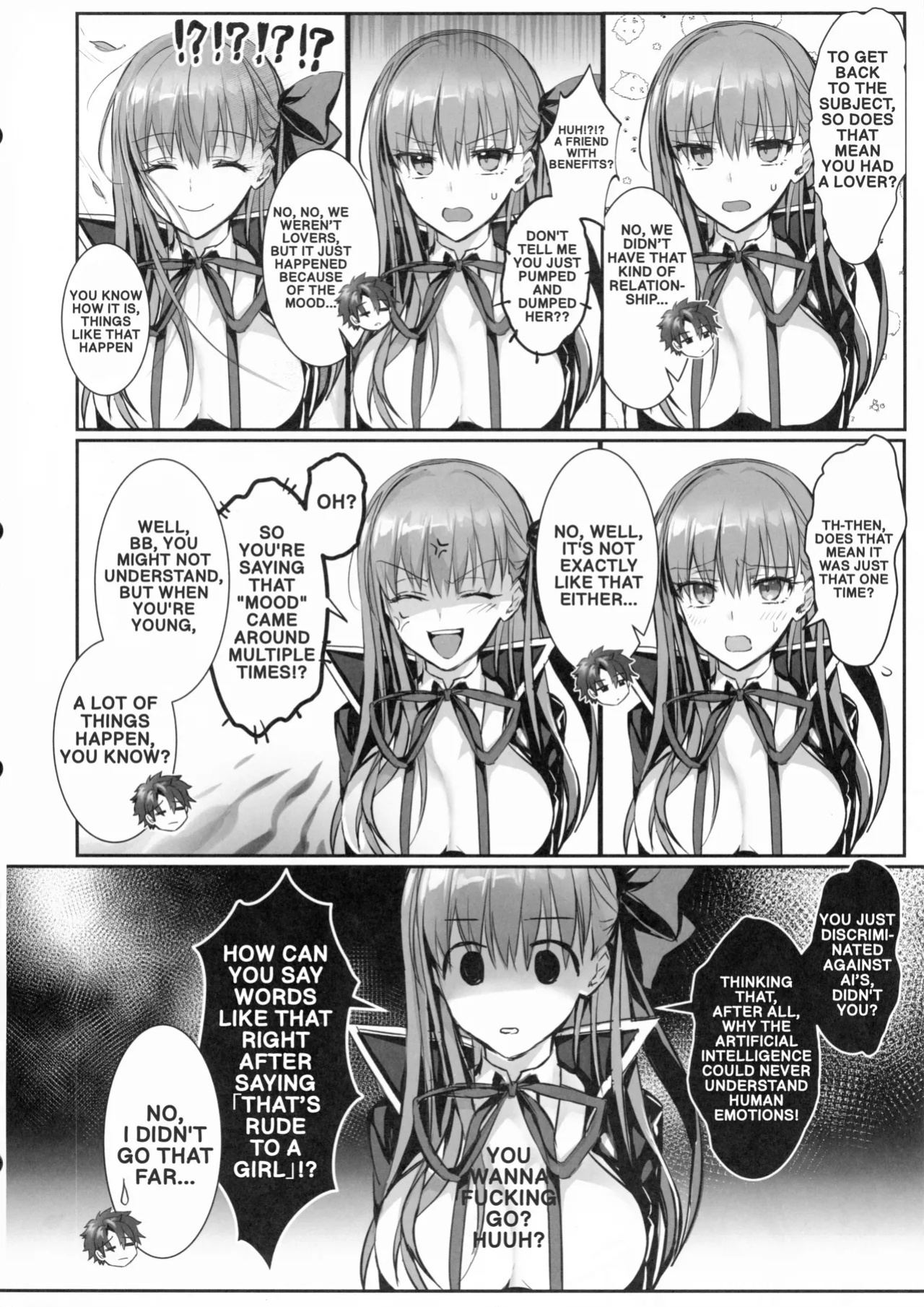 (C106) [3V2Umezakoori70 (Midou Pengin)] Senpai, aren't you being a bit cheeky lately Even though you lost your virginity to me♡♡ (FGO) (English)