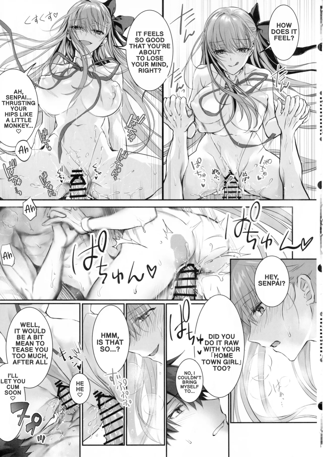 (C106) [3V2Umezakoori70 (Midou Pengin)] Senpai, aren't you being a bit cheeky lately Even though you lost your virginity to me♡♡ (FGO) (English)