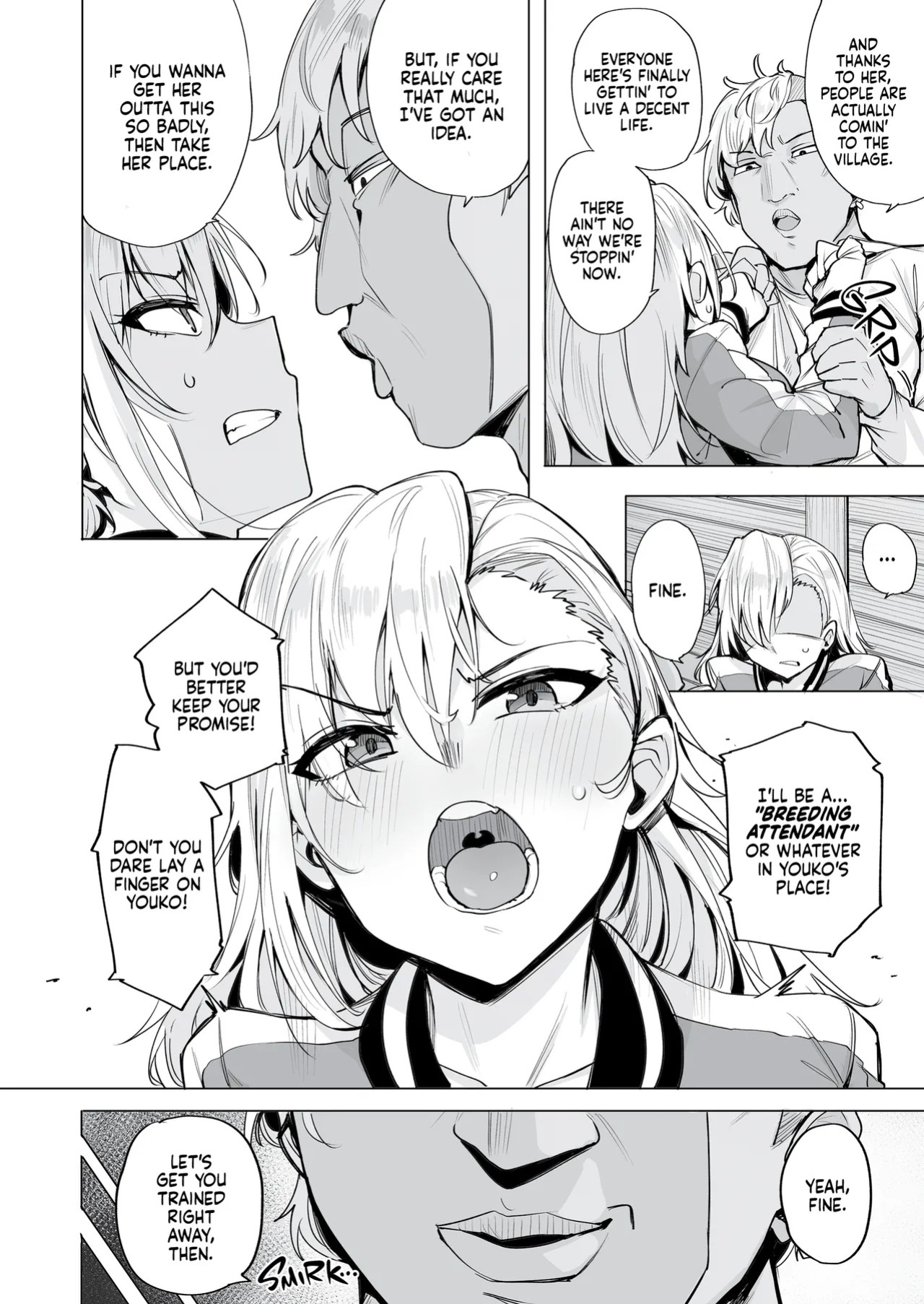 [wakamaker (wakamesan)] Netorimura | NeToRi Village [English] [J18] [Decensored] [Digital]