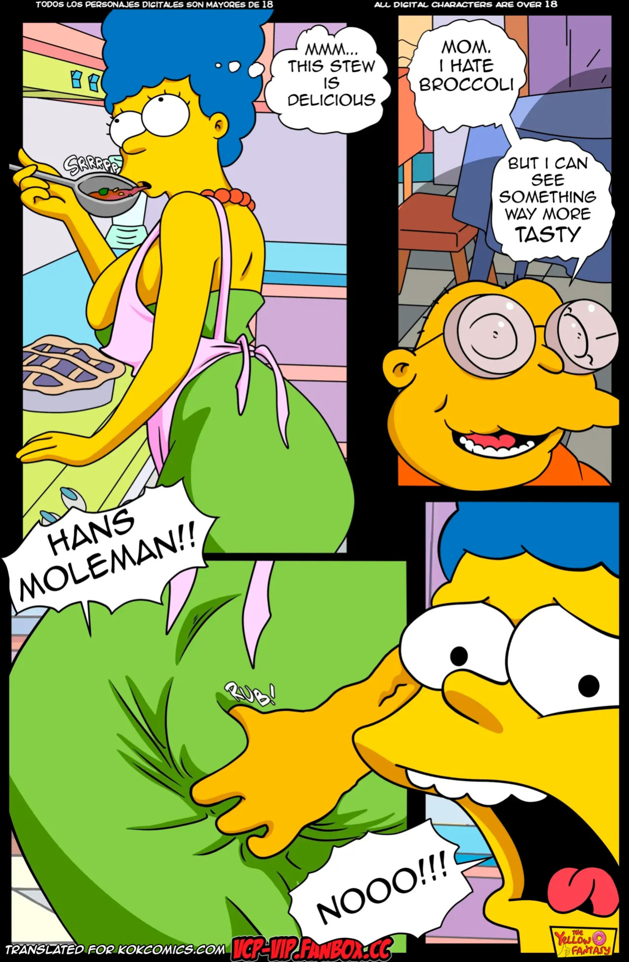 The Yellow Fantasy 18 - Hans Moleman Show (The Simpsons) [English] [Complete]