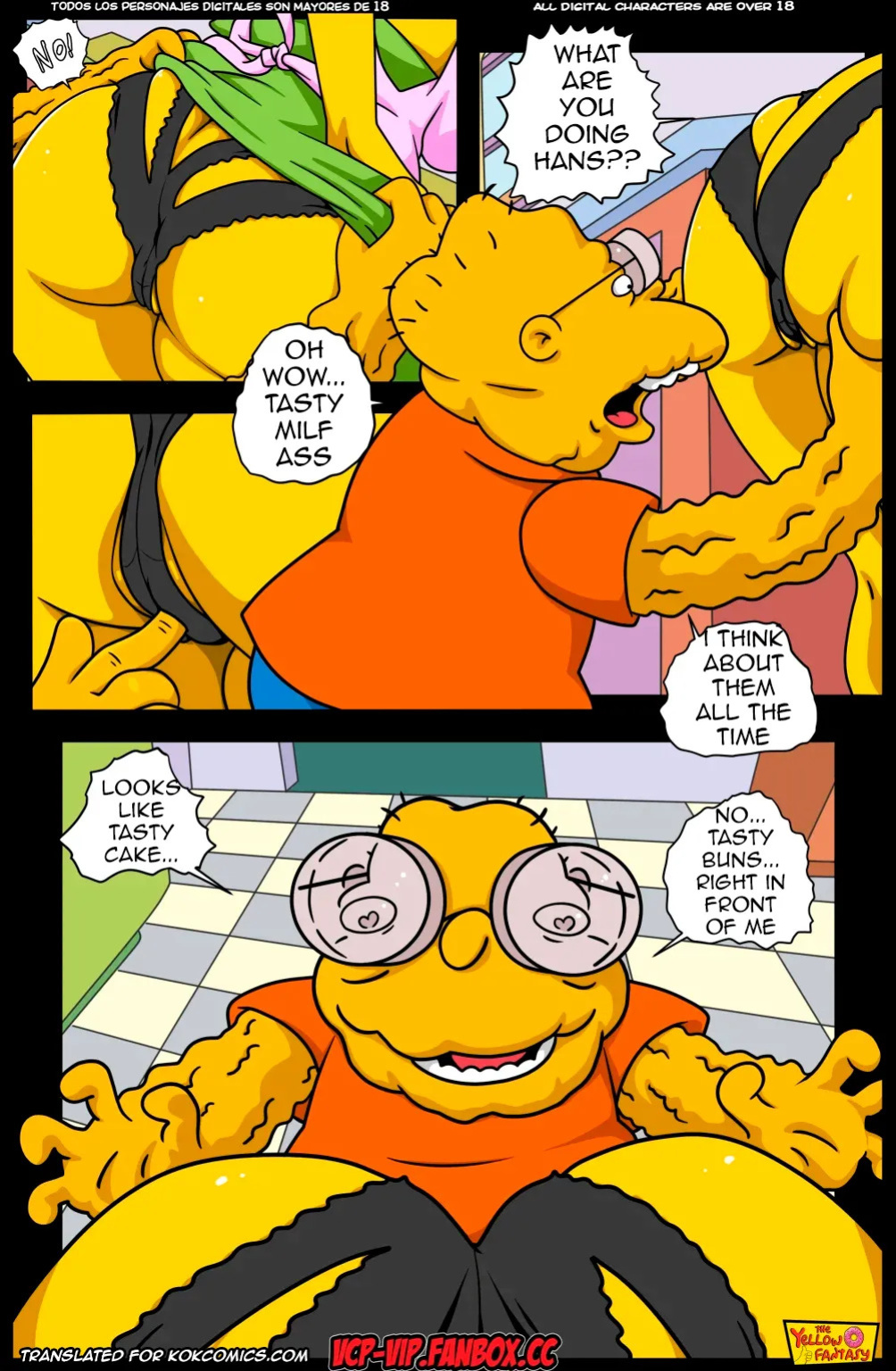The Yellow Fantasy 18 - Hans Moleman Show (The Simpsons) [English] [Complete]
