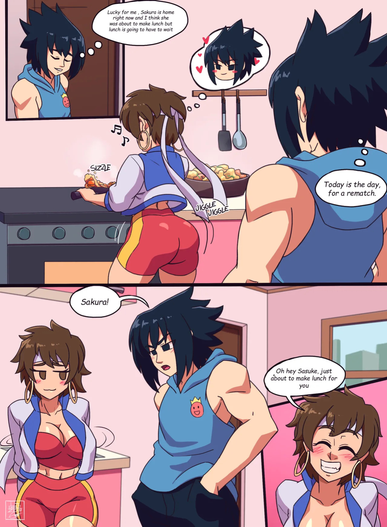 [DeathZera] UchiKasu Fun Time (Naruto x Street Fighter) [Ongoing]
