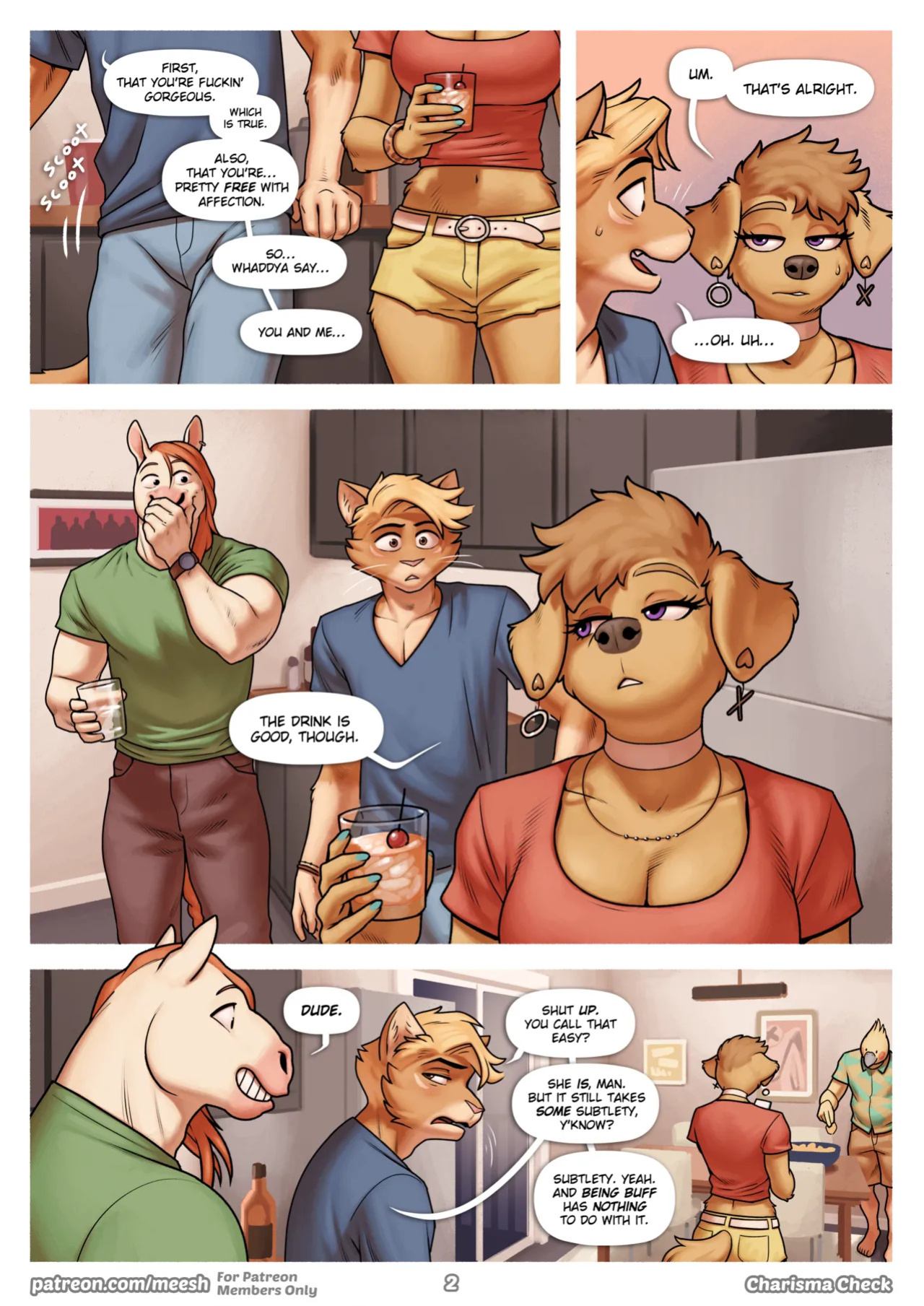 [Meesh] Charisma Check (Ongoing)