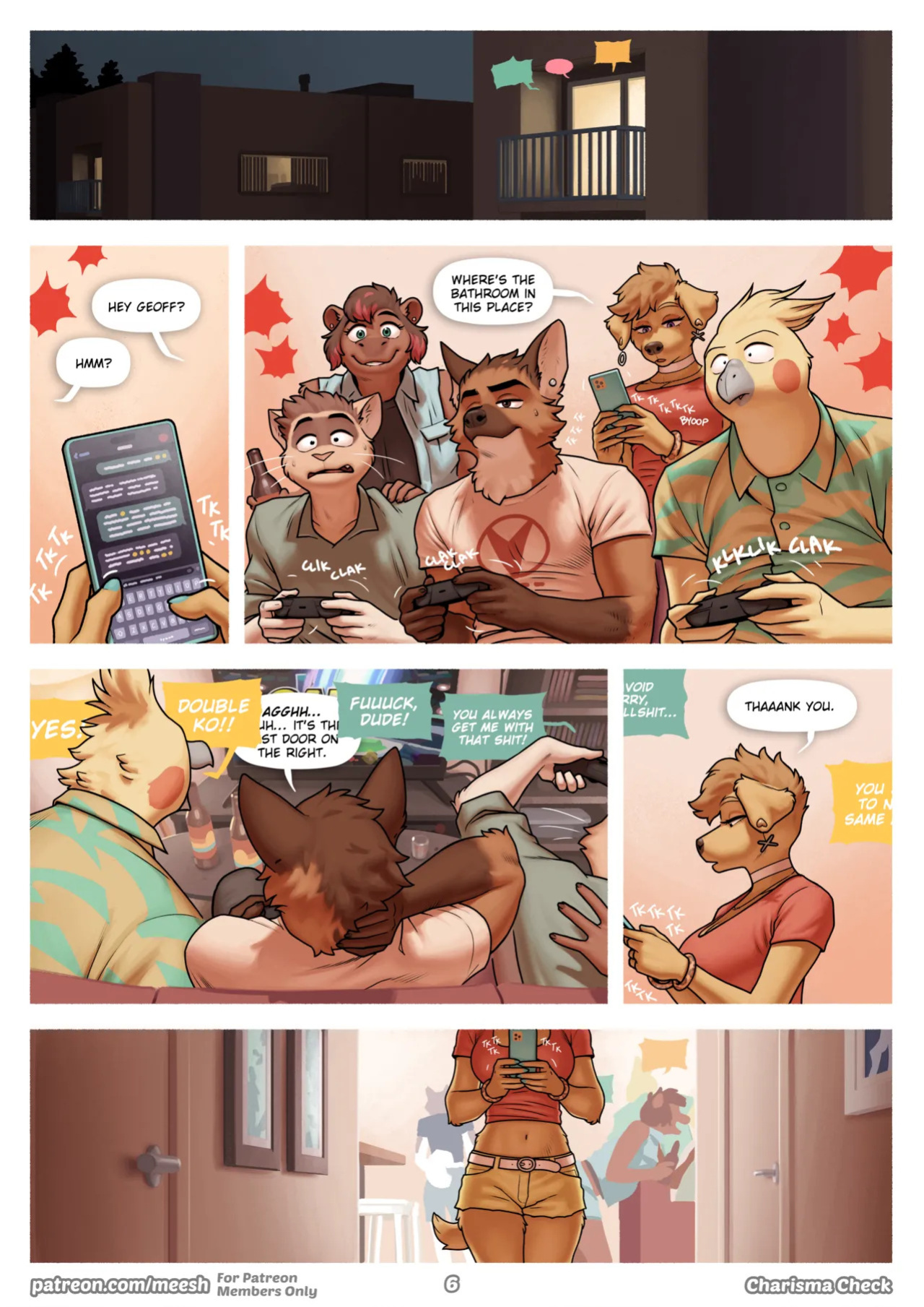 [Meesh] Charisma Check (Ongoing)