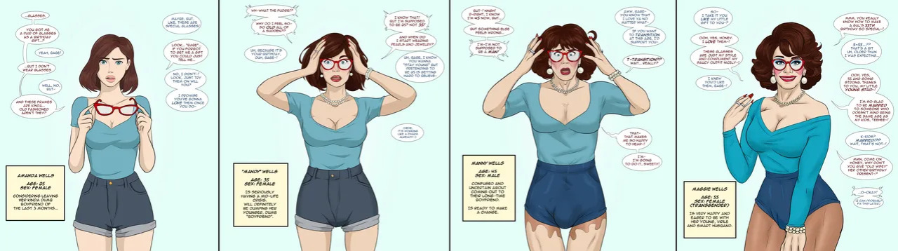 Trannification Collection (Female to Male Tranny TGTF/FTM/FTT)