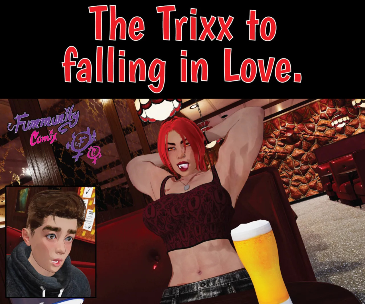 Fummunity Comix: The Trixx to Falling in Love Part 1 (Shaved Version)