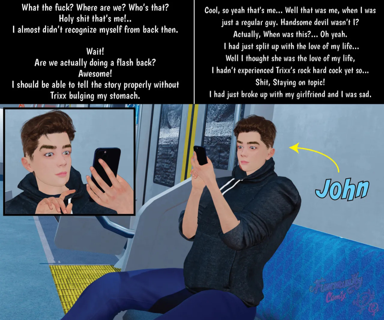 Fummunity Comix: The Trixx to Falling in Love Part 1 (Shaved Version)