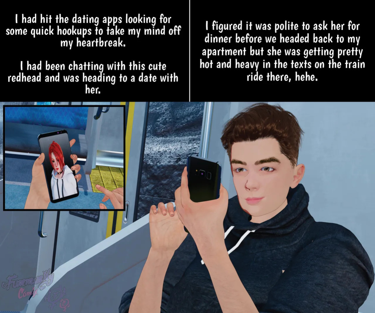 Fummunity Comix: The Trixx to Falling in Love Part 1 (Shaved Version)
