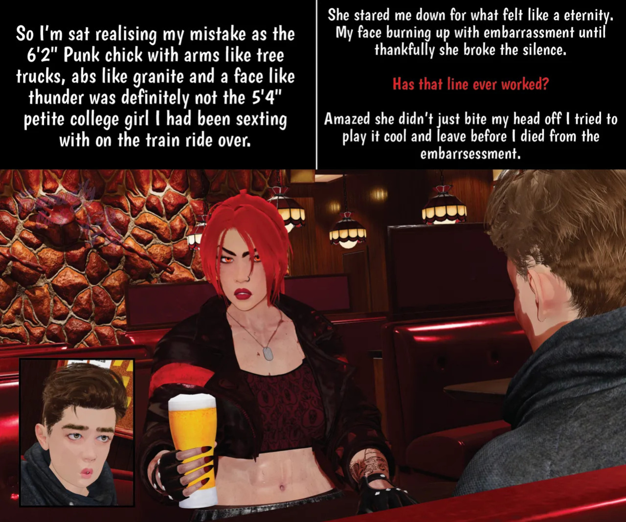 Fummunity Comix: The Trixx to Falling in Love Part 1 (Shaved Version)