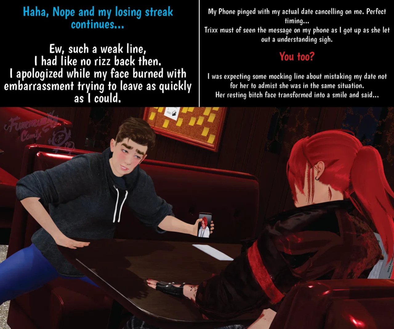 Fummunity Comix: The Trixx to Falling in Love Part 1 (Shaved Version)