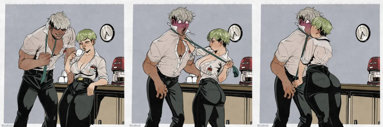 [MelyKeyB] Midori Ringo x Mako Sensuikan (for @C00MBRAIN)