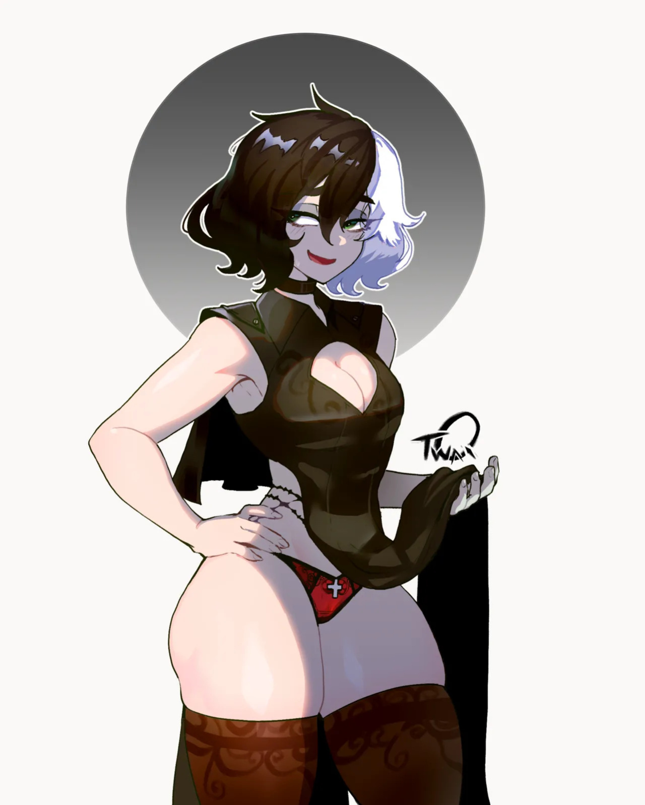 [ThiccwithaQ / Nyantcha] Yorra Villeneuve (Pokemon OC)
