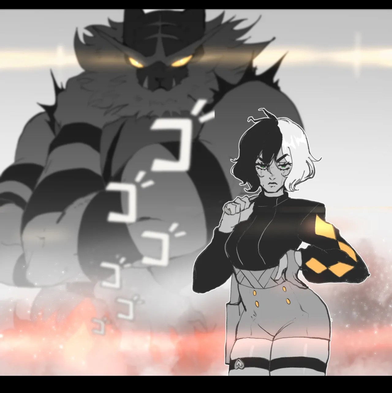 [ThiccwithaQ / Nyantcha] Yorra Villeneuve (Pokemon OC)