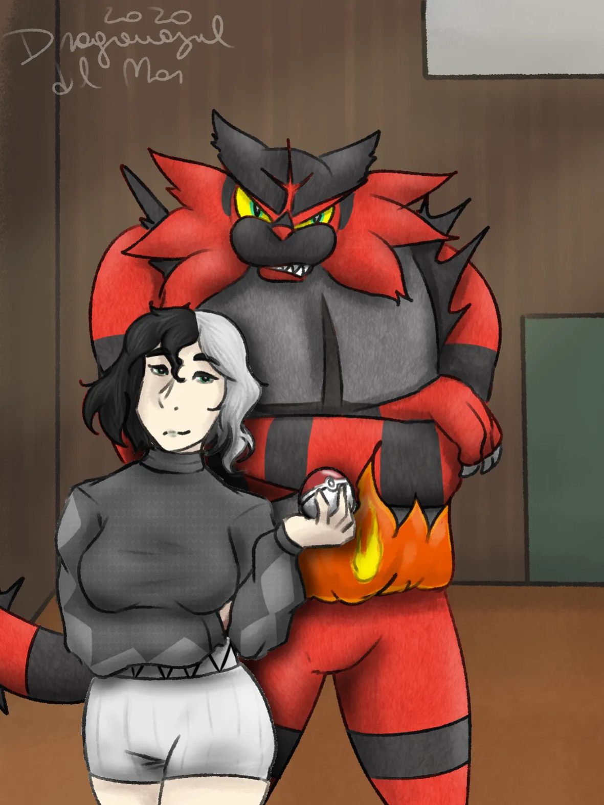 [ThiccwithaQ / Nyantcha] Yorra Villeneuve (Pokemon OC)