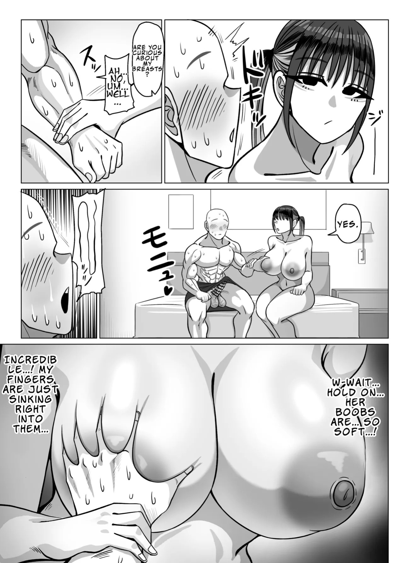 [Onigiri to Okazu (Echigooriman)] SEX Personal Trainer no Muhyoujou Kyonyuu Onee-san ni Tantan to Fude Oroshitemorau Hanashi | The Story of Having My Virginity Clinically Taken by an Expressionless, Big-Breasted Sex Personal Trainer [English] [LKK•Scans]