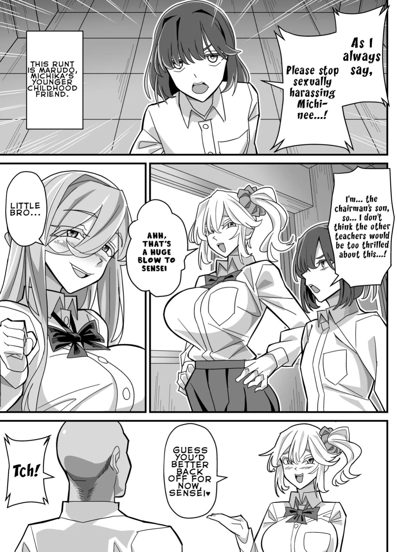 [Akushizu] Ore dake ga H Dekiru Swapping | Swapping Where Only I Can Have Sex [English] [LKK•Scans]