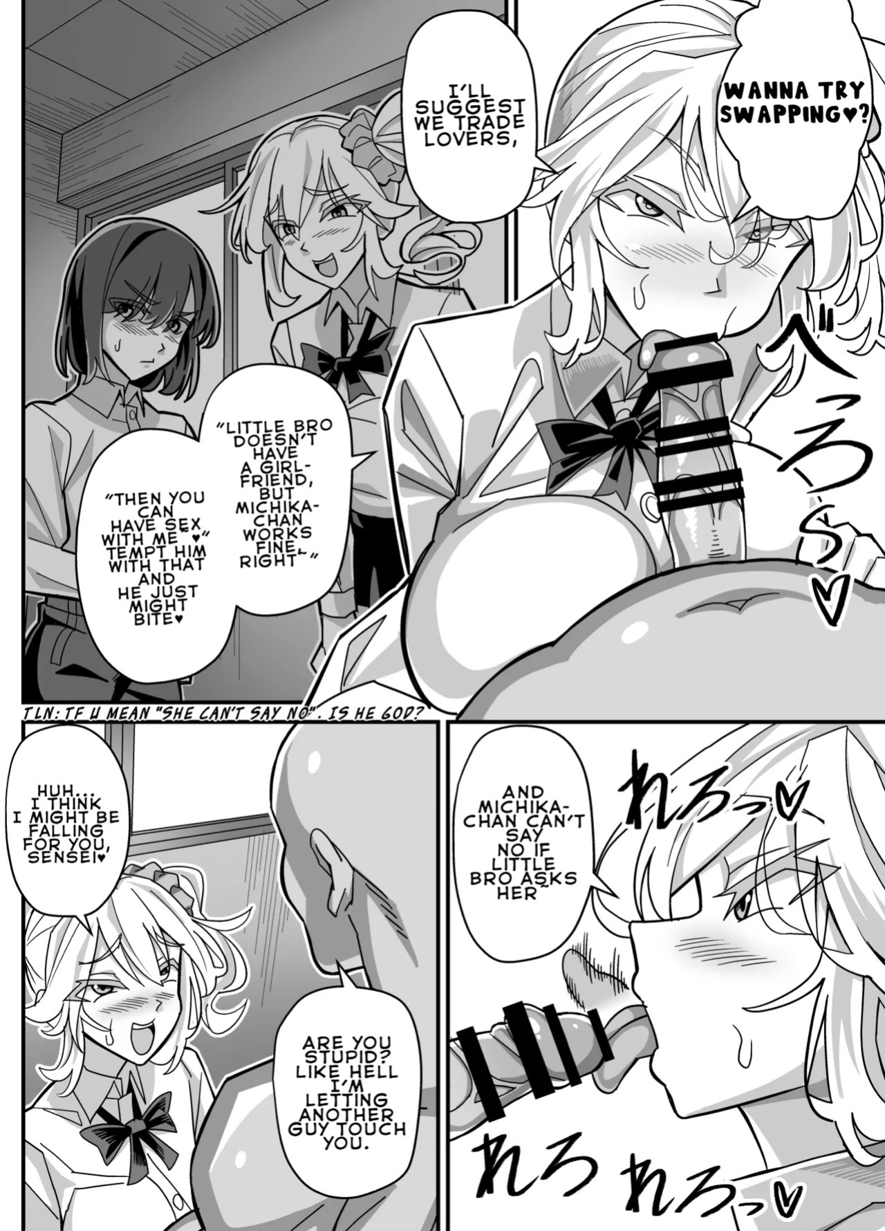[Akushizu] Ore dake ga H Dekiru Swapping | Swapping Where Only I Can Have Sex [English] [LKK•Scans]
