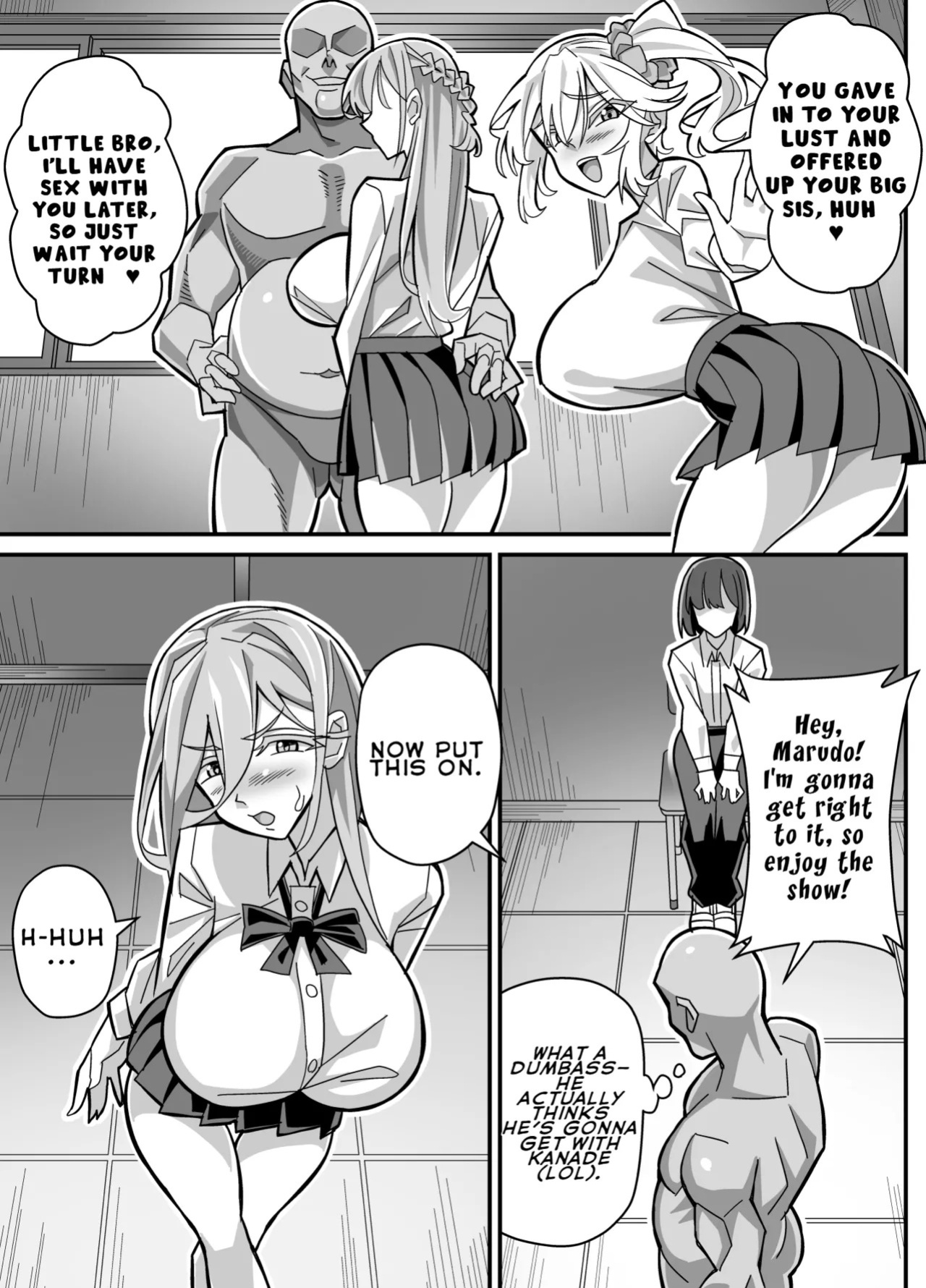 [Akushizu] Ore dake ga H Dekiru Swapping | Swapping Where Only I Can Have Sex [English] [LKK•Scans]