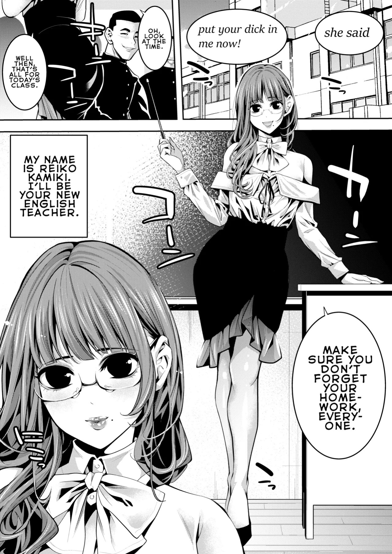 [Burappi (Brother Pierrot)] Otokonoko Kyoushi Douryou no Charao to LoveHo Iki | Femboy Teacher Goes to a Love Hotel with a Playboy Coworker [English] [LKK•Scans]