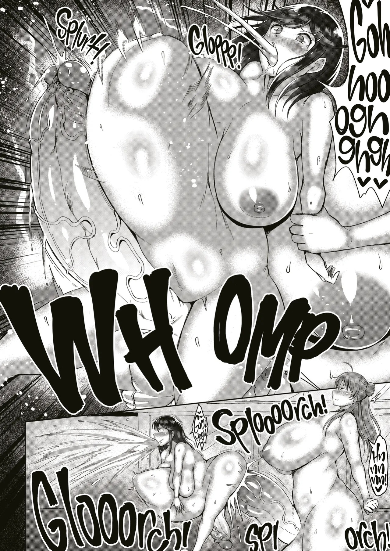 [Rosetta Stone (Teterun)] Tamatsuki Futa ga Yarareru Hon | Gigadick Futa Fight Night [English] [J18] [Decensored] [Digital]