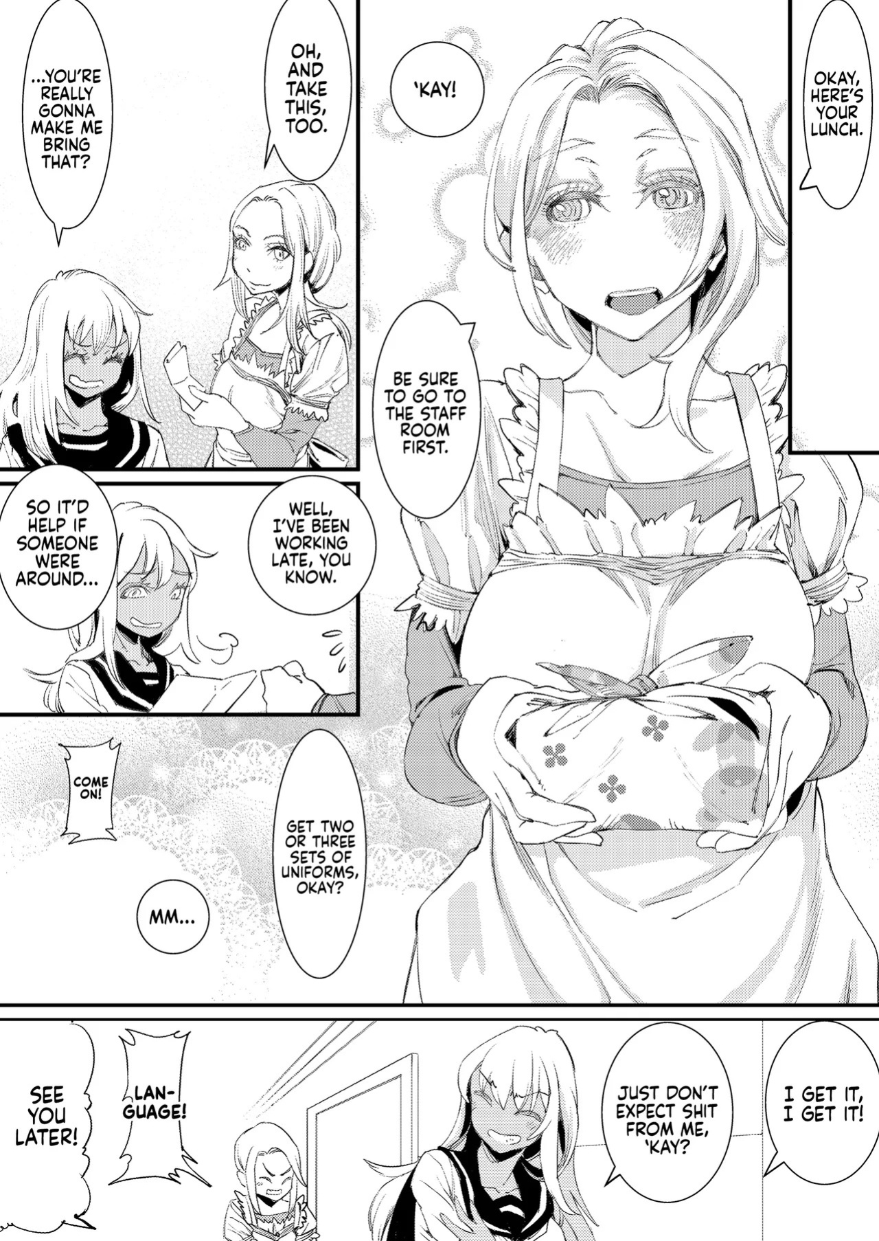 [PaintingBird (Takanashi Shiro)] Gyaru To Incho | Gyaru and Prez [English] [J18] [Decensored] [Digital]