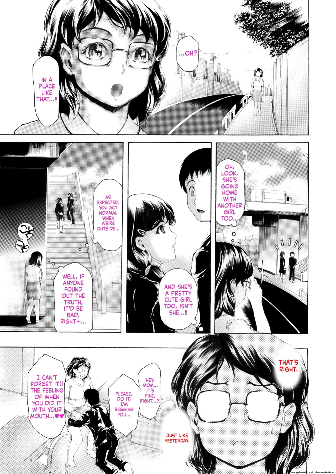 (Narita Kyousha)] Musuko ni Mainichi Shitsukoku Semararete, Shikatanaku 3-ka ni Ikkai Seiyoku Shori Shite Yattemasu