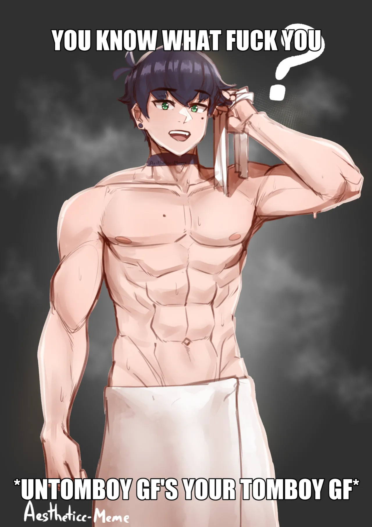 [Aestheticc-Meme/various] Alex: Secret Tomboy (OC)