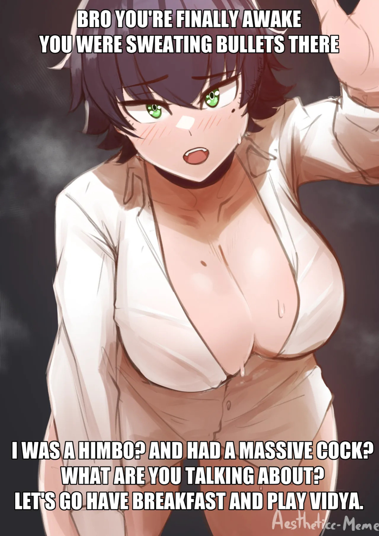 [Aestheticc-Meme/various] Alex: Secret Tomboy (OC)