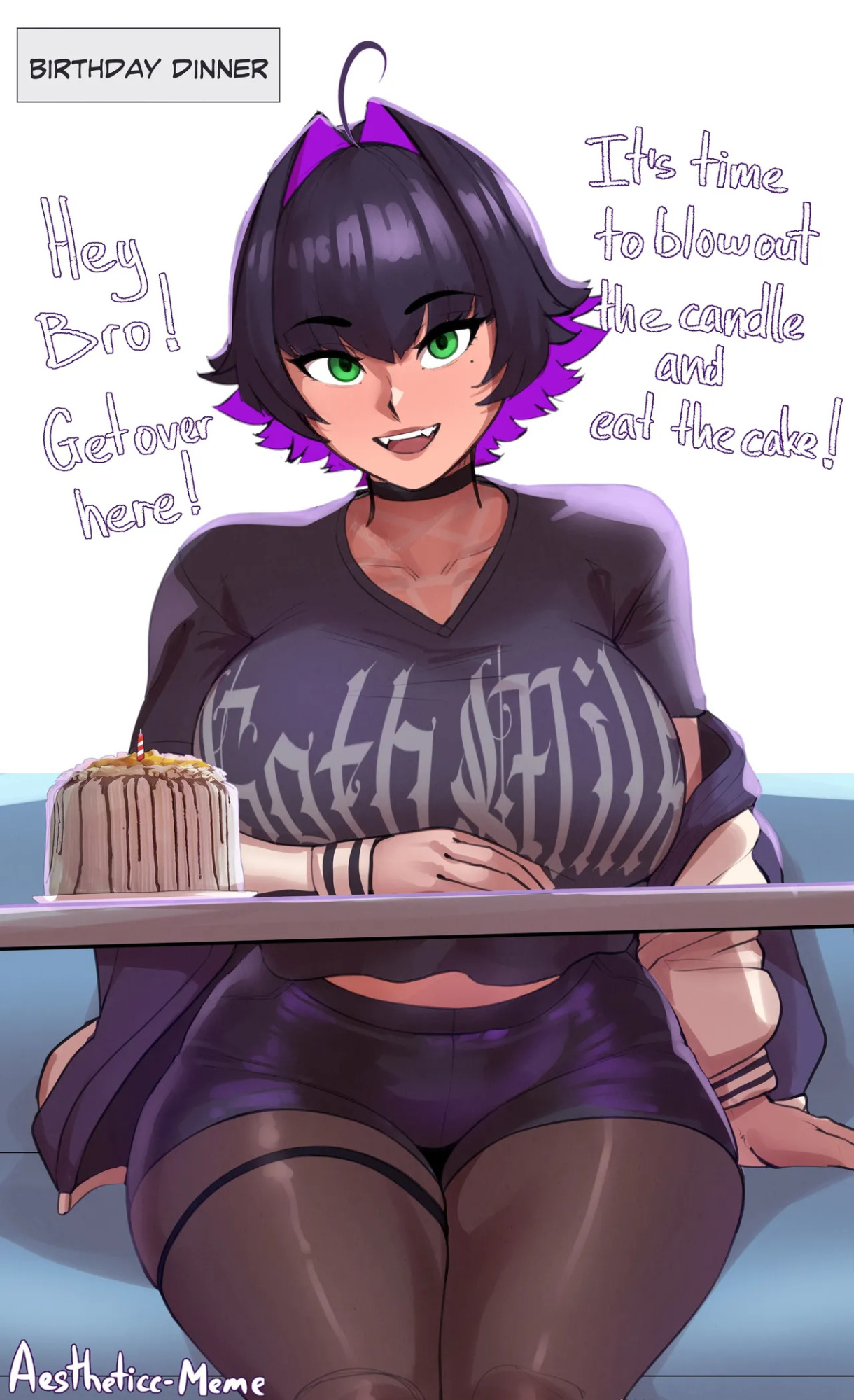[Aestheticc-Meme/various] Alex: Secret Tomboy (OC)