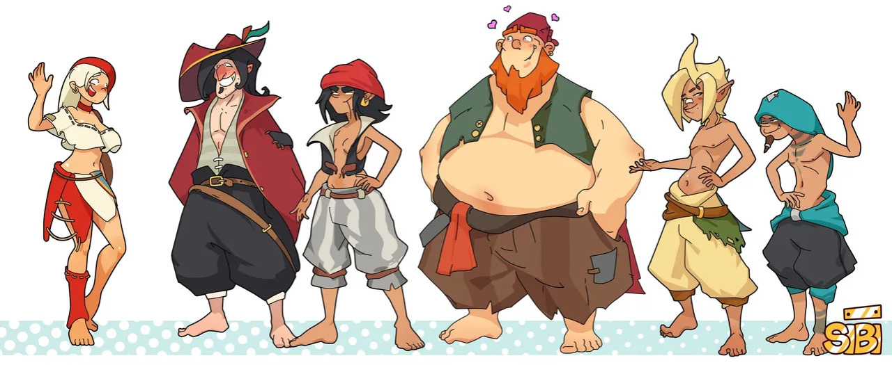 [various] Bawdy Ballads: Ayli, Sibi & friends (OCs by SIBI)