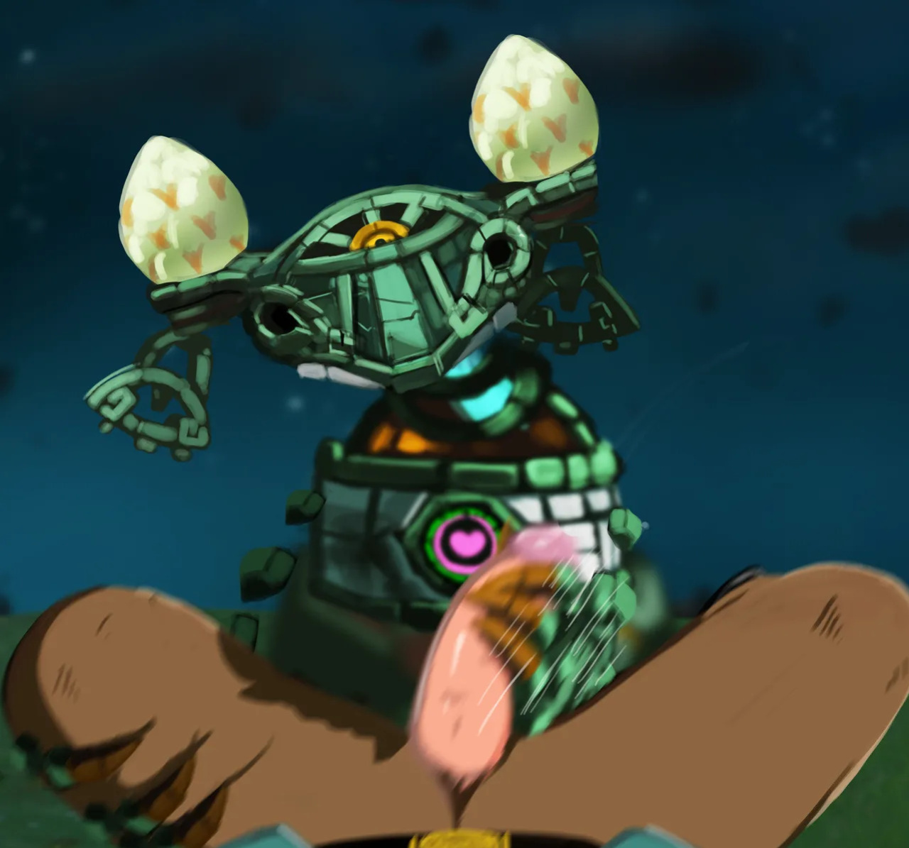 [Jaguar Art] Zonai Relief Construct (The Legend of Zelda)