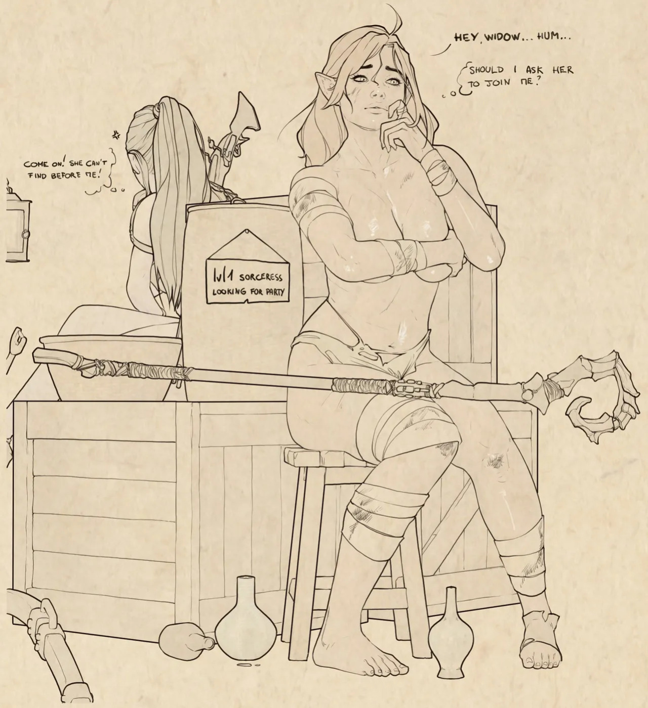 [Galaad1800] Ripoff Fantasy (Overwatch AU)