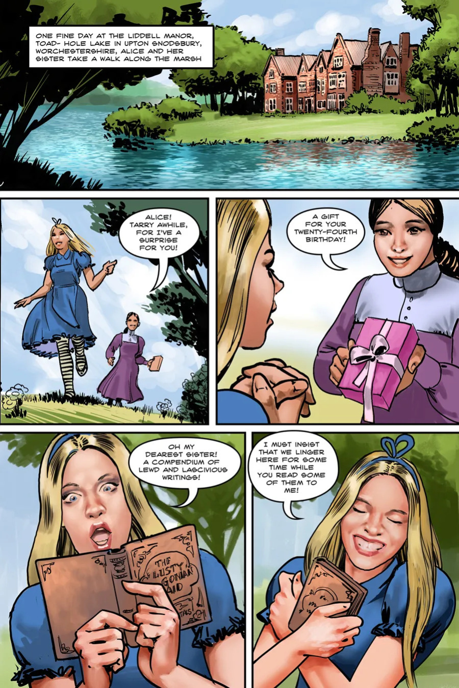 Alice off the deep end 2025 Alice in Wonderland Parody