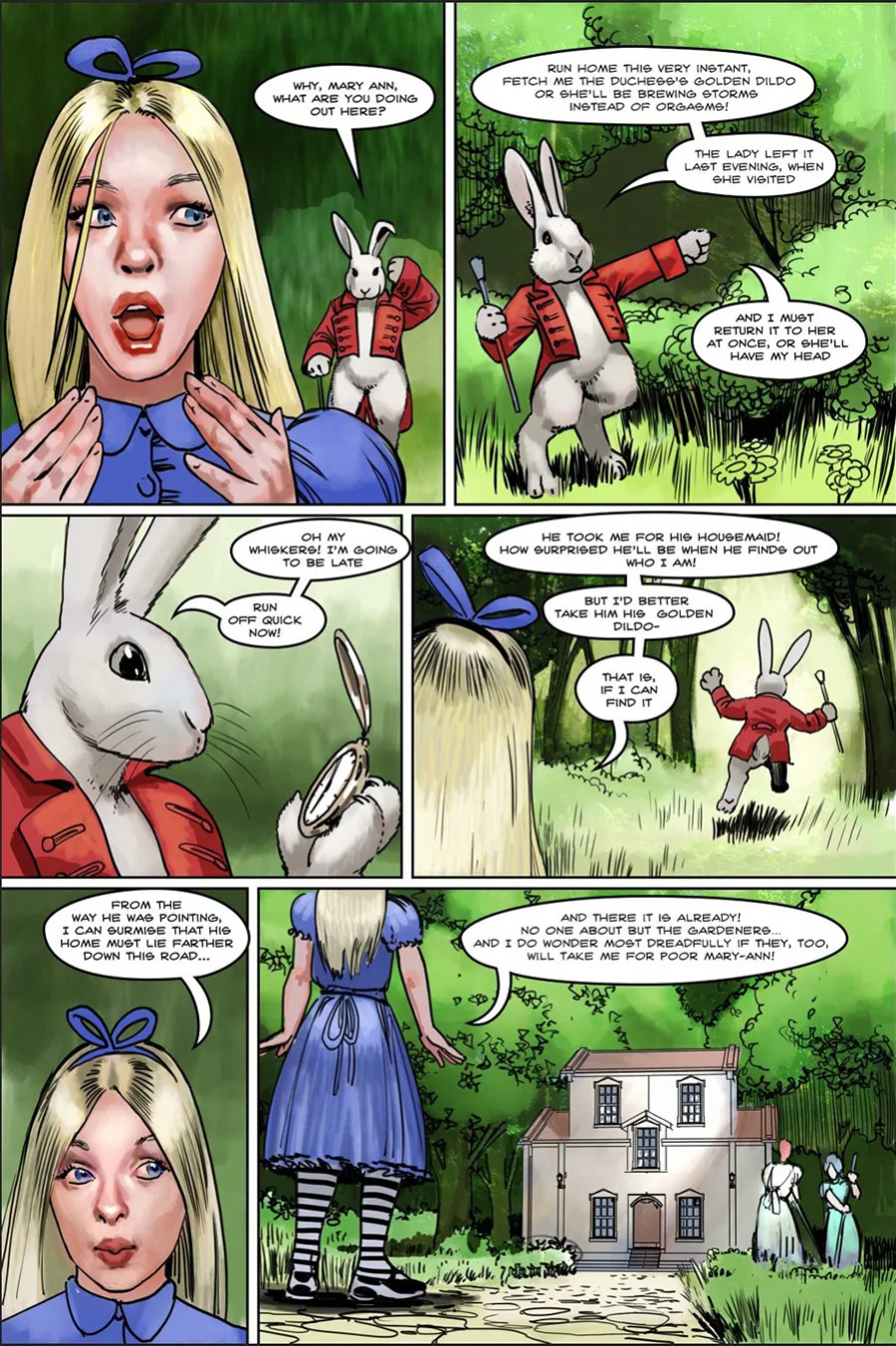 Alice off the deep end 2025 Alice in Wonderland Parody
