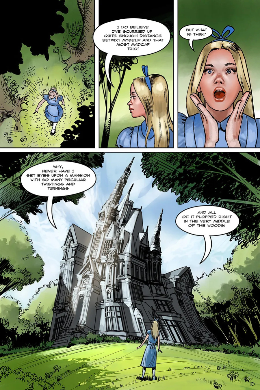 Alice off the deep end 2025 Alice in Wonderland Parody