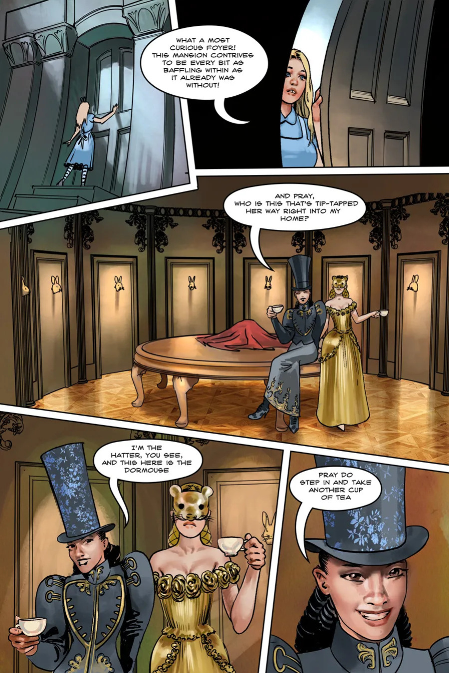 Alice off the deep end 2025 Alice in Wonderland Parody