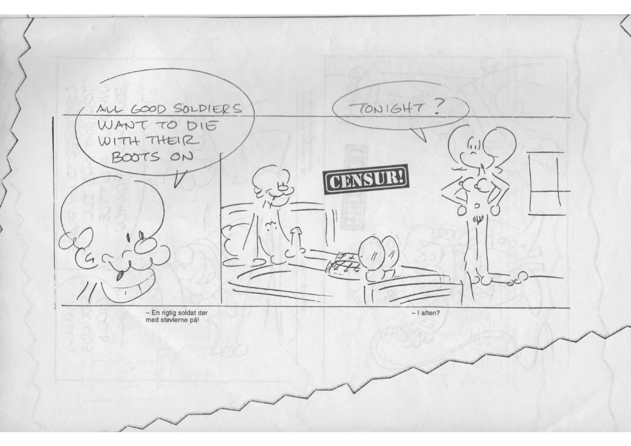 [Mort Walker] Basserne Censur! #1 [Danish, English]