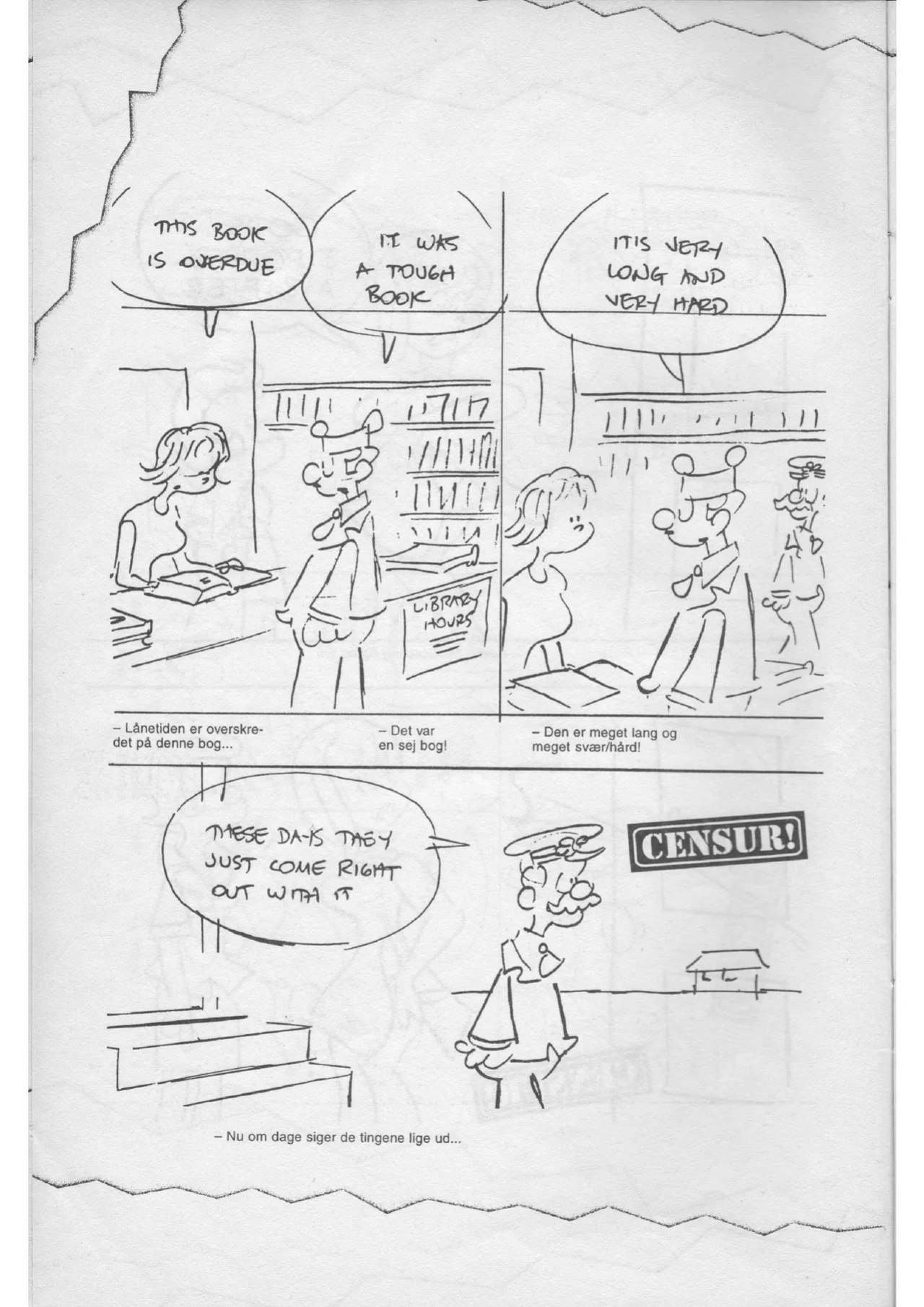 [Mort Walker] Basserne Censur! #1 [Danish, English]