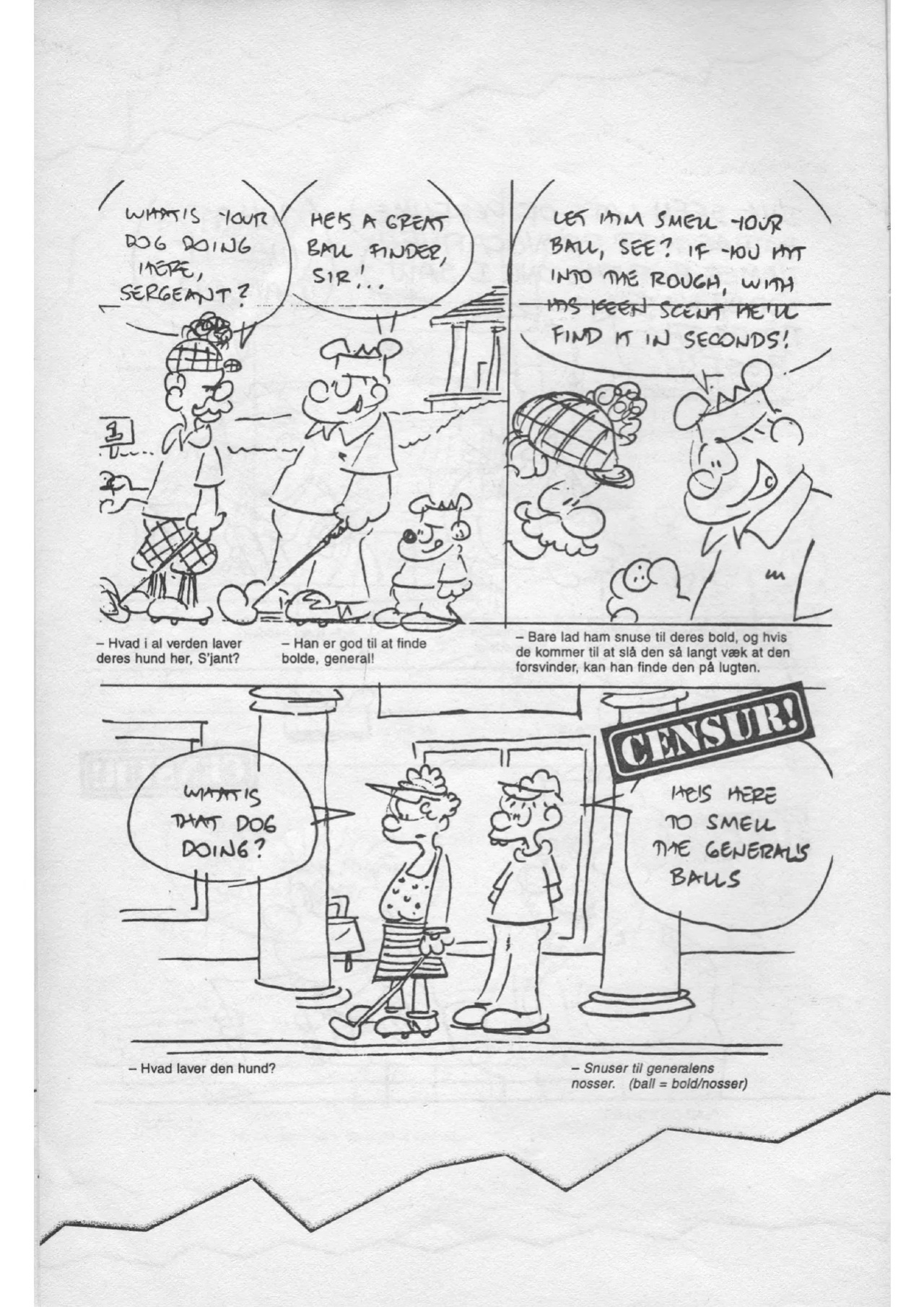[Mort Walker] Basserne Censur! #1 [Danish, English]